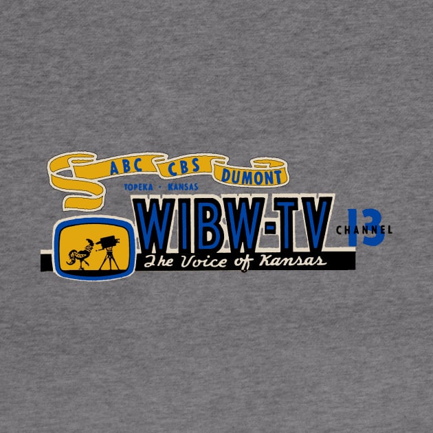 WIBW Channel 13 c. 1952 by TopCityMotherland